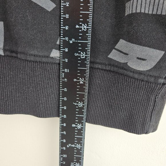 CLRIDE.n Mens S Hoodie Black All Over Print 85 - Picture 7 of 13